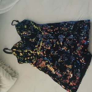 Sequin romper